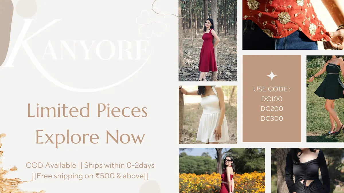 Background image of kanyore with coupon codes and fashion desi